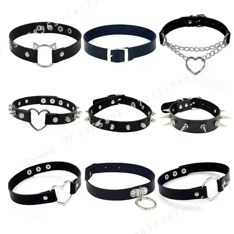 Harajuku Punk Rock Gothic Chok - огляд і ціна Magnetic Clasp Cosplay