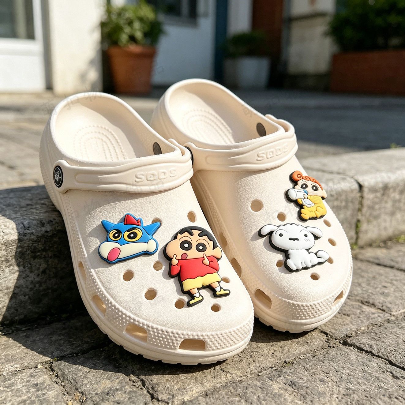 Crayon Shin-chan shoe flower a - огляд і ціна Cosplay Prop Diy