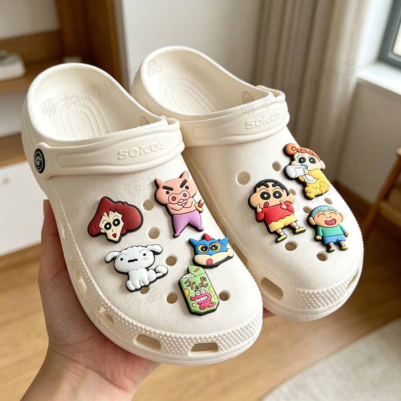 Crayon Shin-chan shoe flower a - огляд і ціна Cosplay Prop Diy