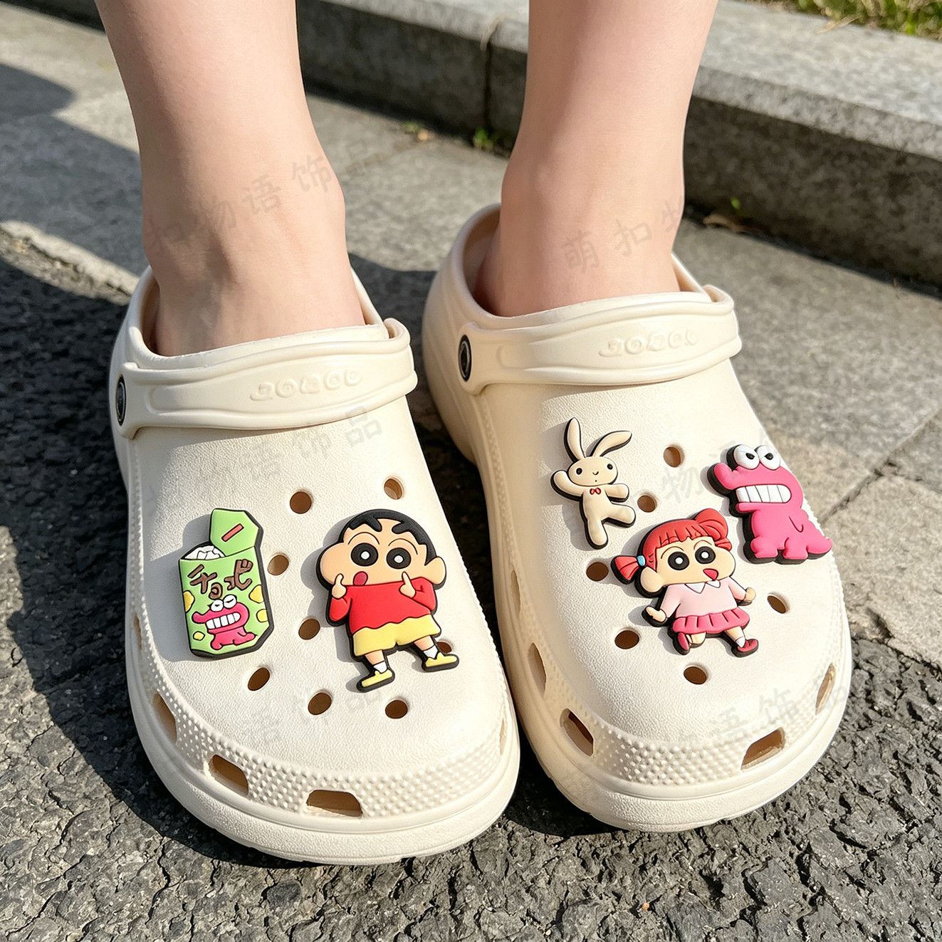 Crayon Shin-chan shoe flower a - огляд і ціна Cosplay Prop Diy