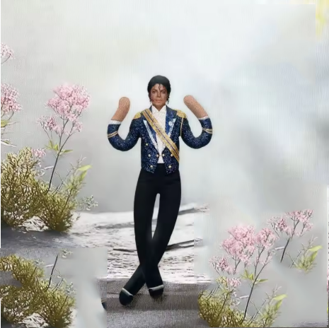 New Style Michael Jackson Cosp - огляд і ціна Evoker Cosplay Prop