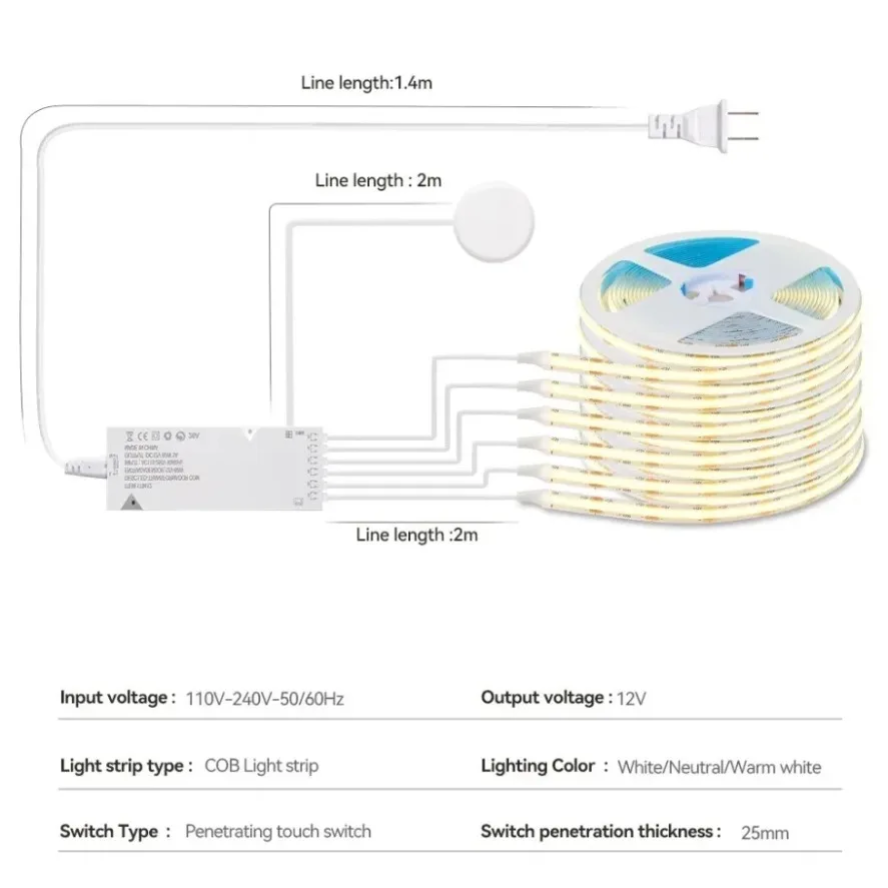 Sync Cabinet Light Smart Senso - огляд і ціна Led El Wire
