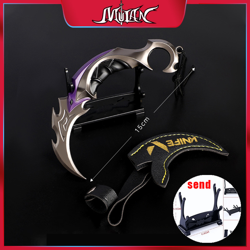 6inch Valorant EP5 Karambit Me - огляд і ціна Craft Knife Set