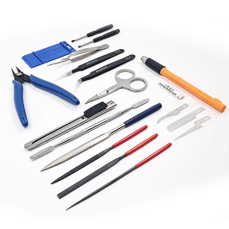MANWAH Model assembly tool 20p - огляд і ціна Craft Knife Set