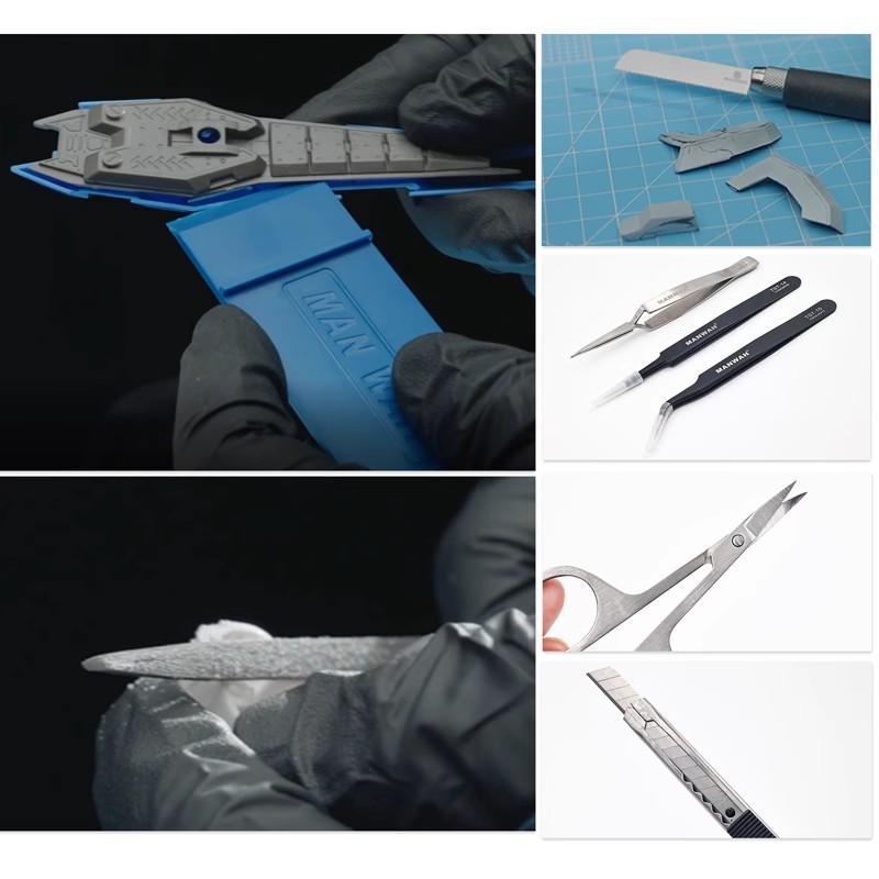 MANWAH Model assembly tool 20p - огляд і ціна Craft Knife Set