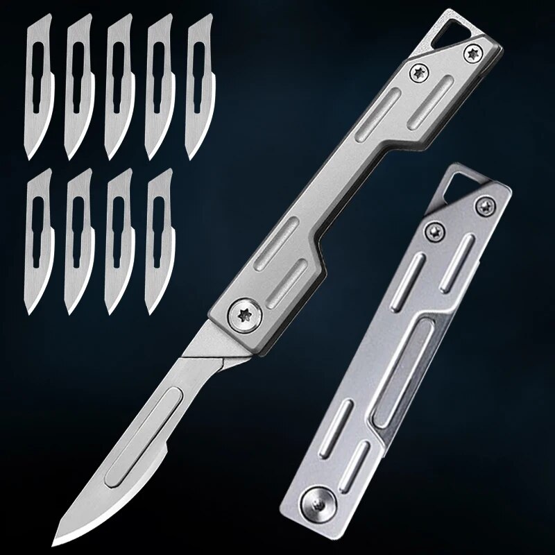 Folding Knife Stainless Steel  - огляд і ціна Craft Knife Set