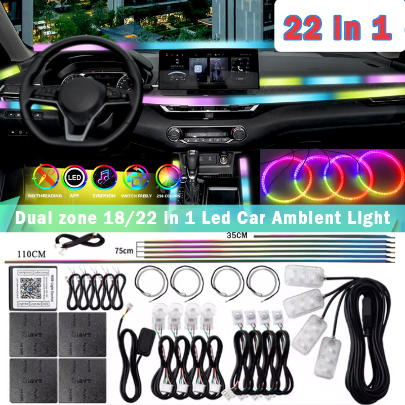 18/22 in 1 Acrylic Led Car Amb - огляд і ціна Led El Wire