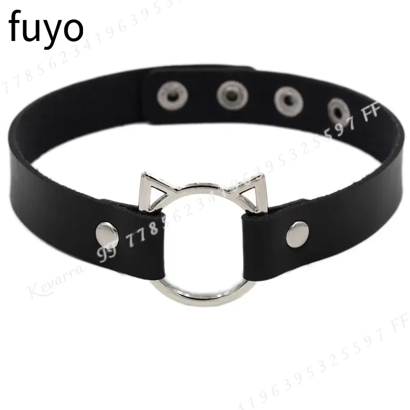 Sexy Punk Leather Choker Colla - огляд і ціна Magnetic Clasp Cosplay