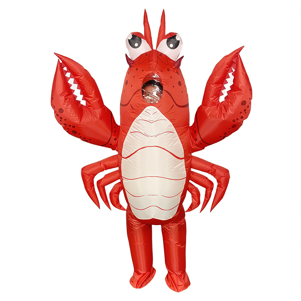 Red Lobster Inflatable Suit Fu - огляд і ціна Cosplay Prop Business