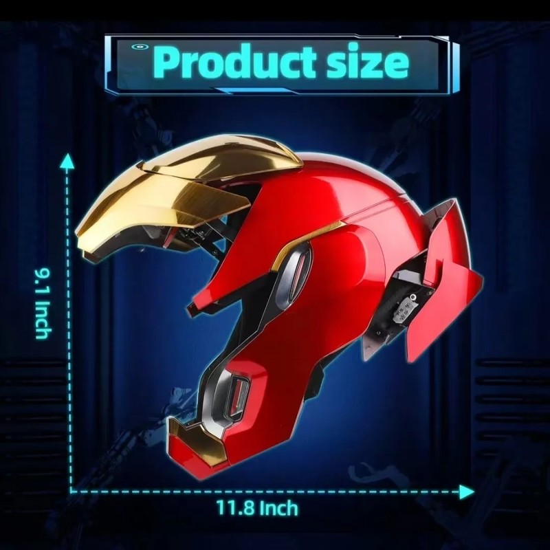 MK50 Iron Man Wearable Helmet  - огляд і ціна Cosplay Prop Designer