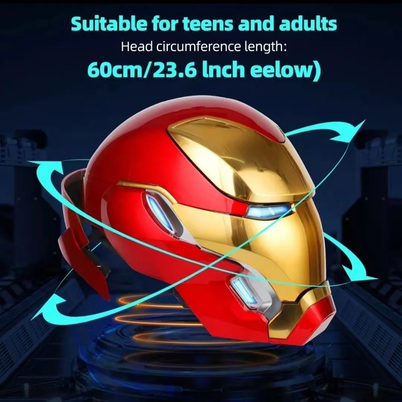 MK50 Iron Man Wearable Helmet  - огляд і ціна Cosplay Prop Designer