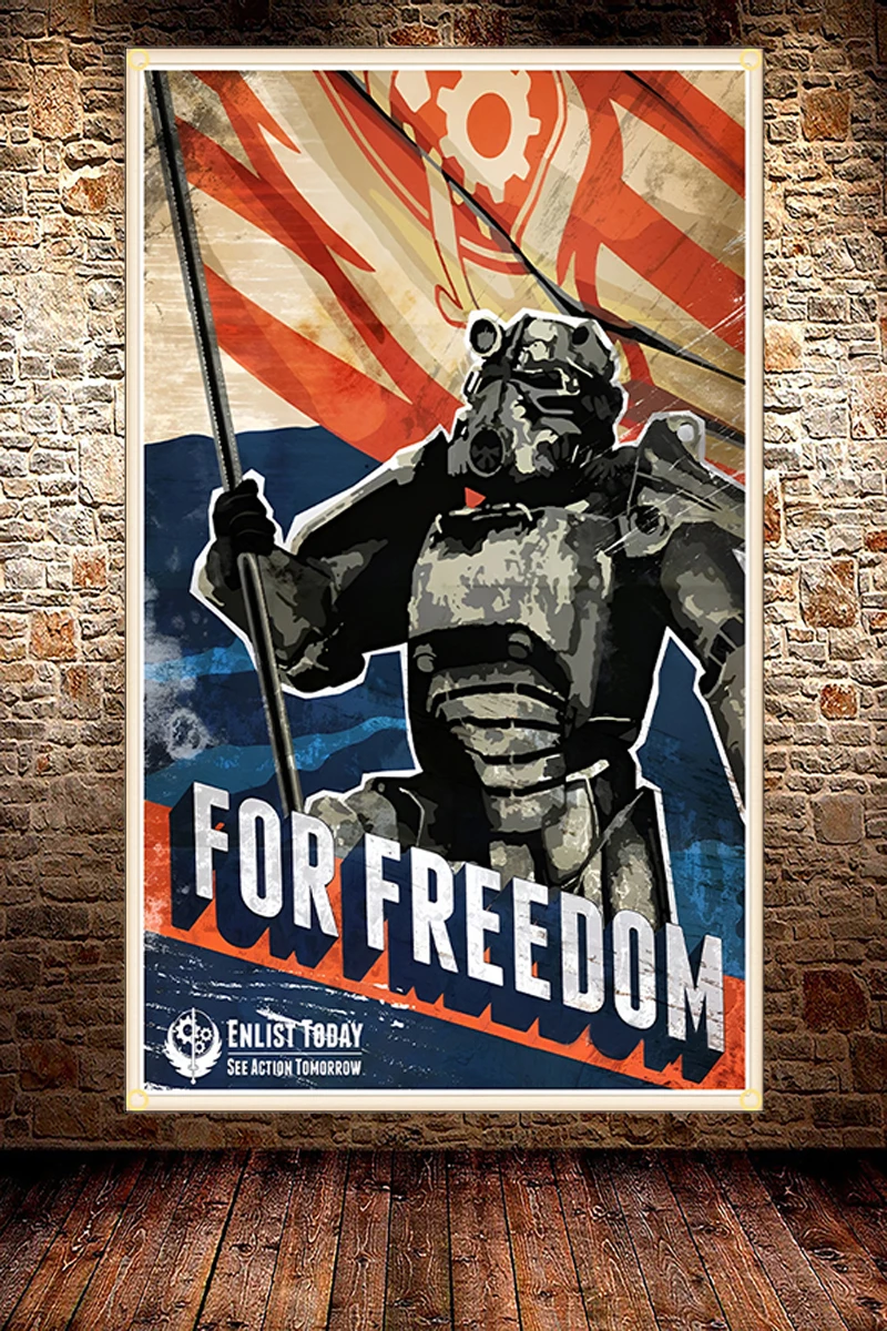 FLAGDOM 90X150CM 3X5Ft GAME Po - огляд і ціна Fallout Cosplay Prop