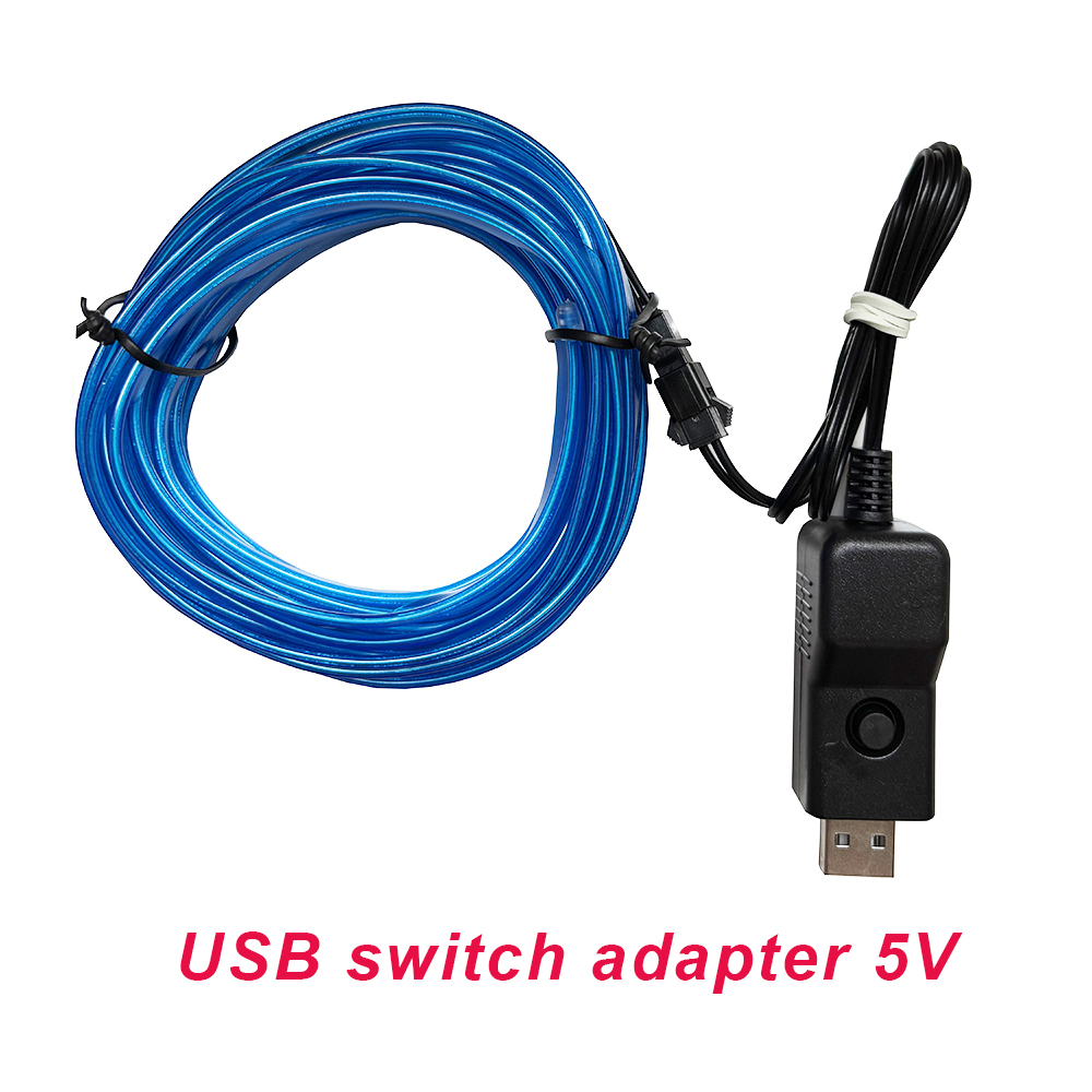 10m/3m/5m Neon LED Car Interio - огляд і ціна Led El Wire