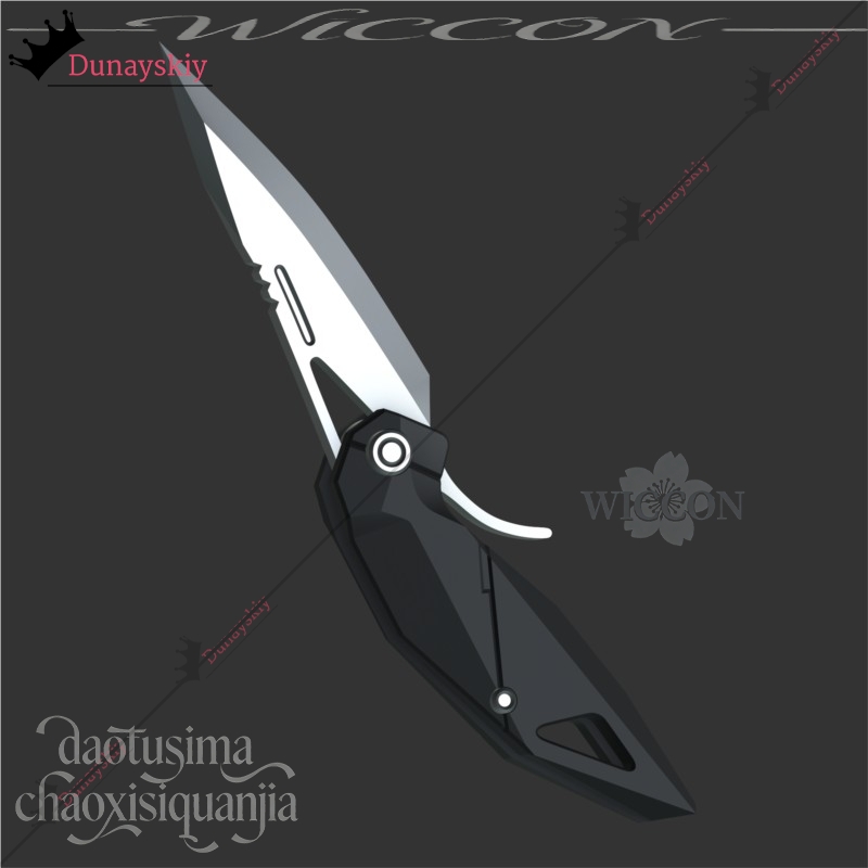 YiNuo*/Anime Game Zenless Zone - огляд і ціна Cosplay Prop Knife