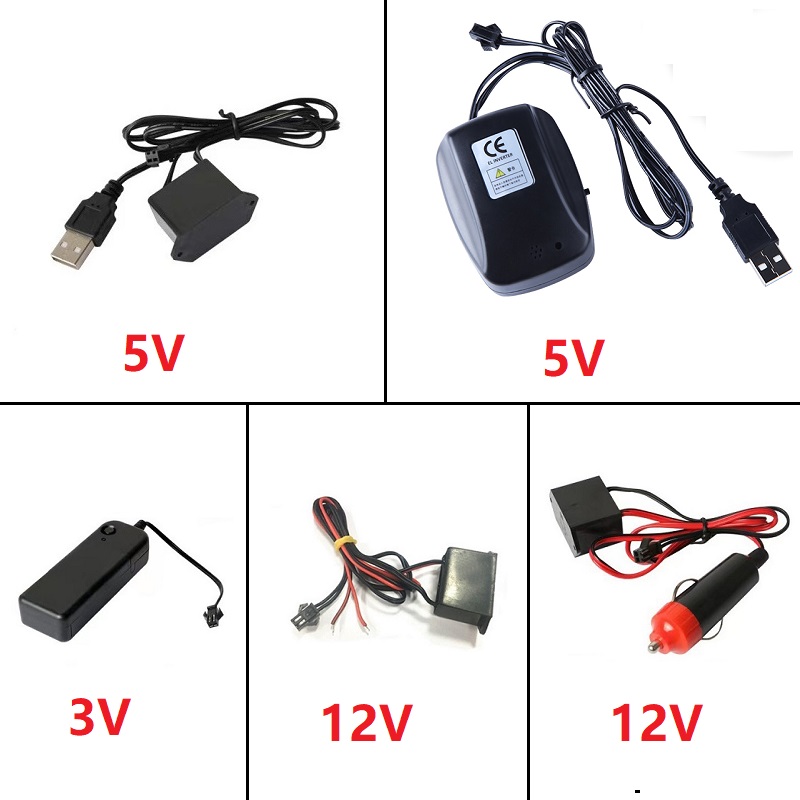 DC 12V EL Line USB Cigarette L - огляд і ціна Led El Wire