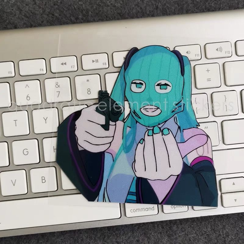 Miku Motorcycle Sticker Water  - огляд і ціна Cosplay Prop Diy