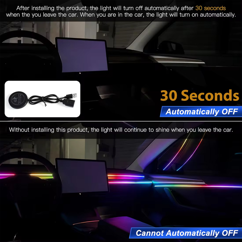 Car Interior Ambient Light Sym - огляд і ціна Led El Wire