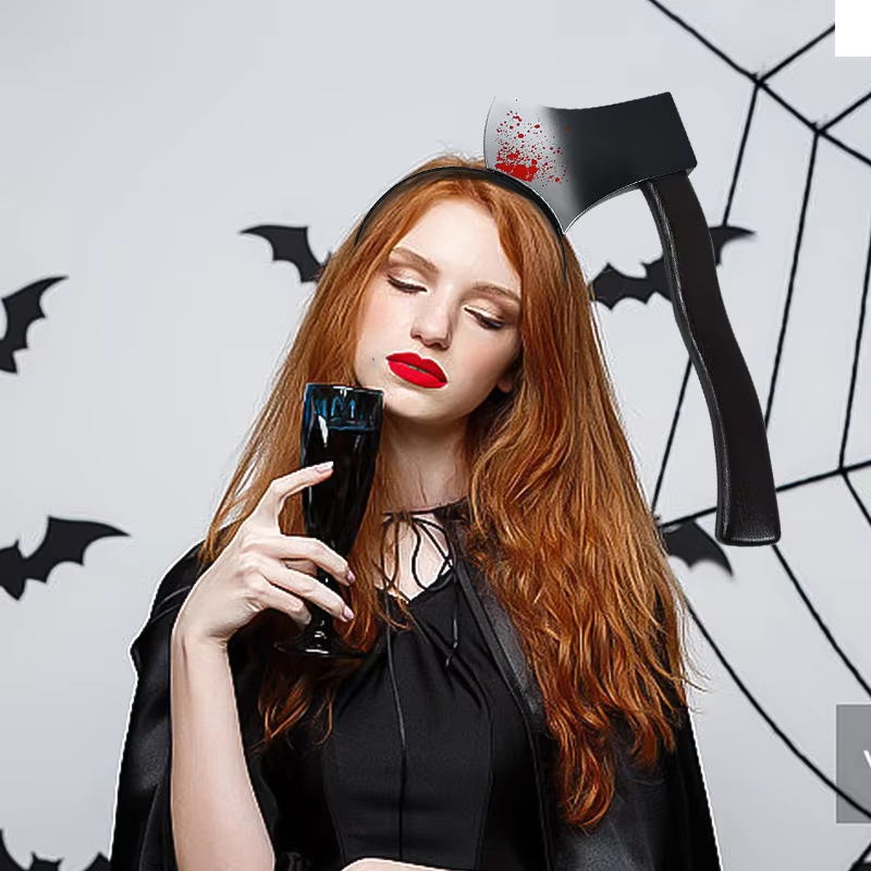 Halloween Decoration Fake Bloo - огляд і ціна Cosplay Prop Axe
