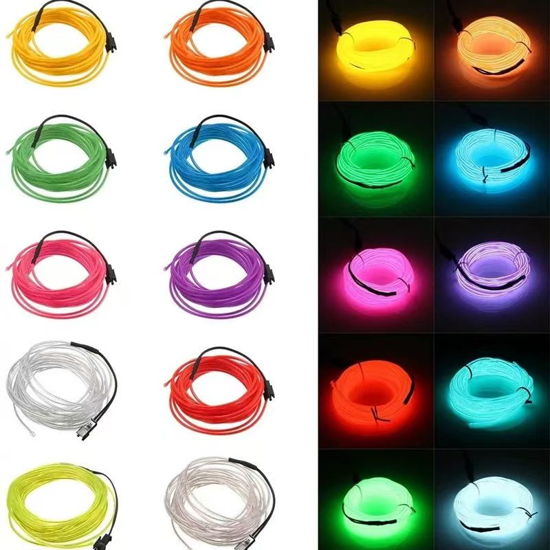 EL Wire 10/5/3/1m Illuminated  - огляд і ціна Led El Wire