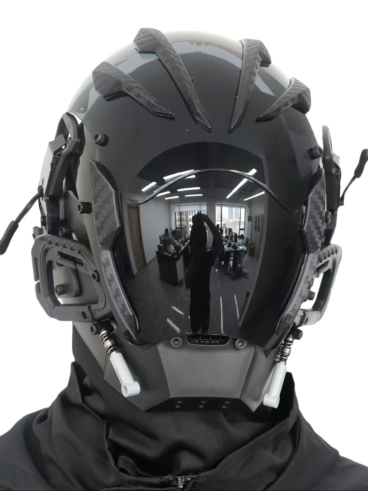 Cyberpunk Futuristic Mask, Pre - огляд і ціна Cosplay Prop Designer