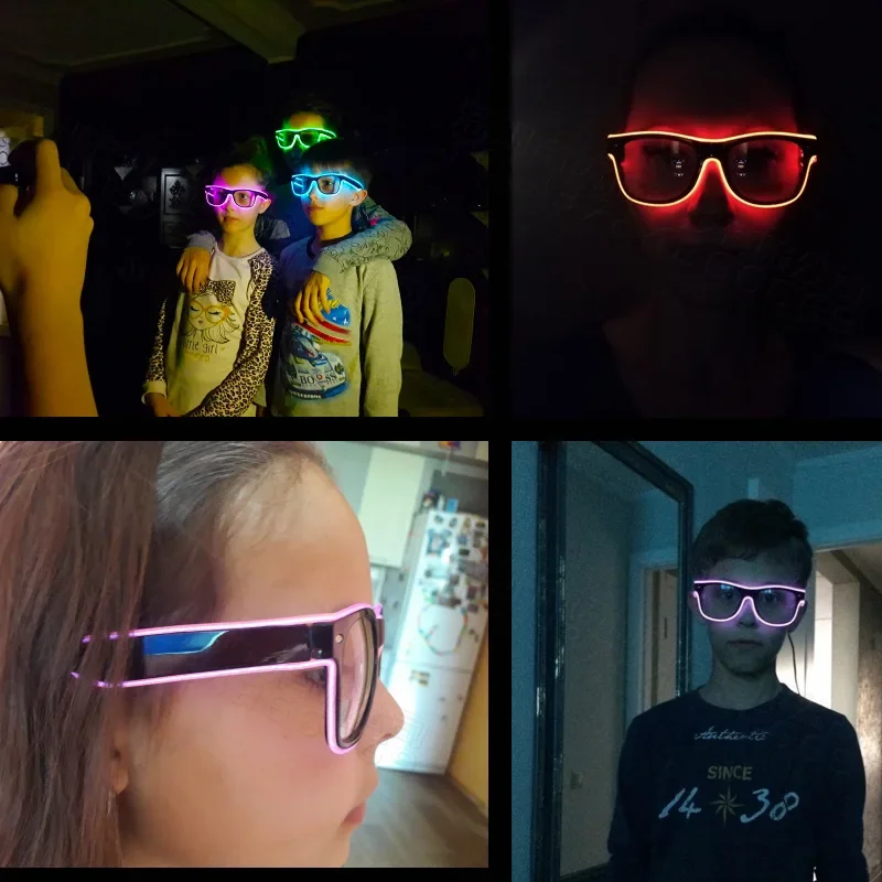Flashing Glasses EL Wire LED G - огляд і ціна Led El Wire