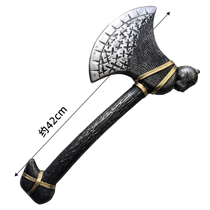 Halloween Axe Prop Dog Head Ax - огляд і ціна Cosplay Prop Axe