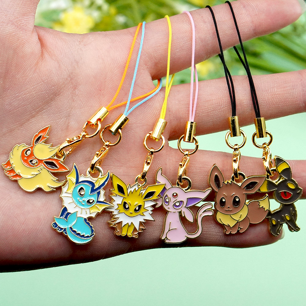 6Pcs Hot Anime Pokemon Eevee P - огляд і ціна Evoker Cosplay Prop