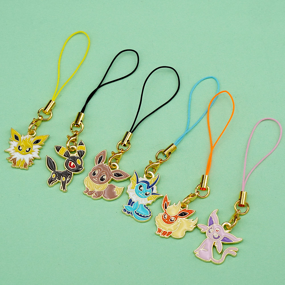 6Pcs Hot Anime Pokemon Eevee P - огляд і ціна Evoker Cosplay Prop