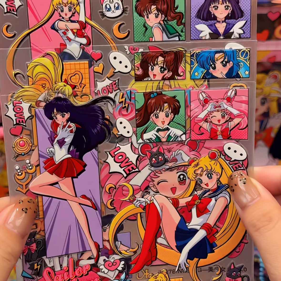Sailor Moon jelly 3D 5D planne - огляд і ціна Cosplay Prop Diy