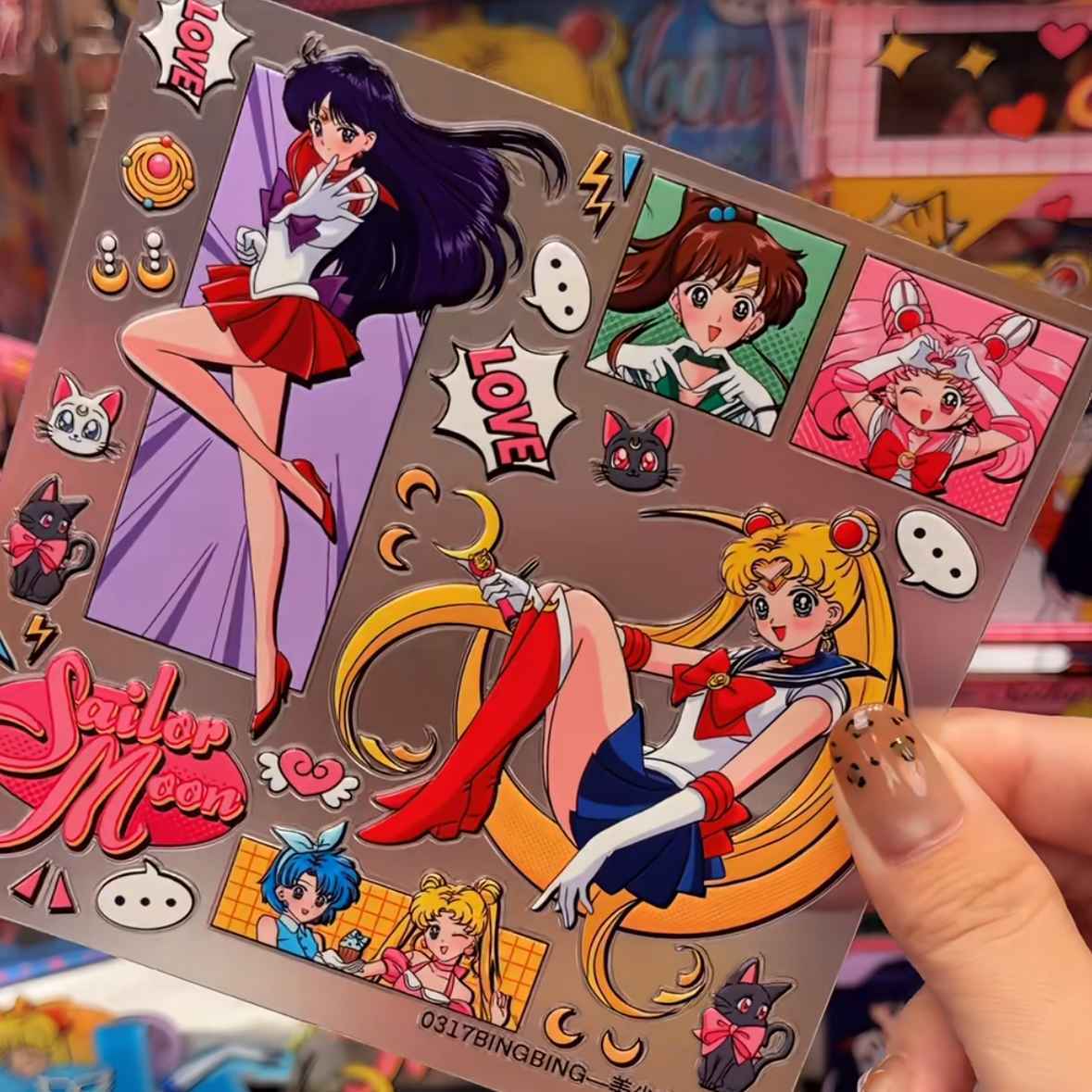 Sailor Moon jelly 3D 5D planne - огляд і ціна Cosplay Prop Diy