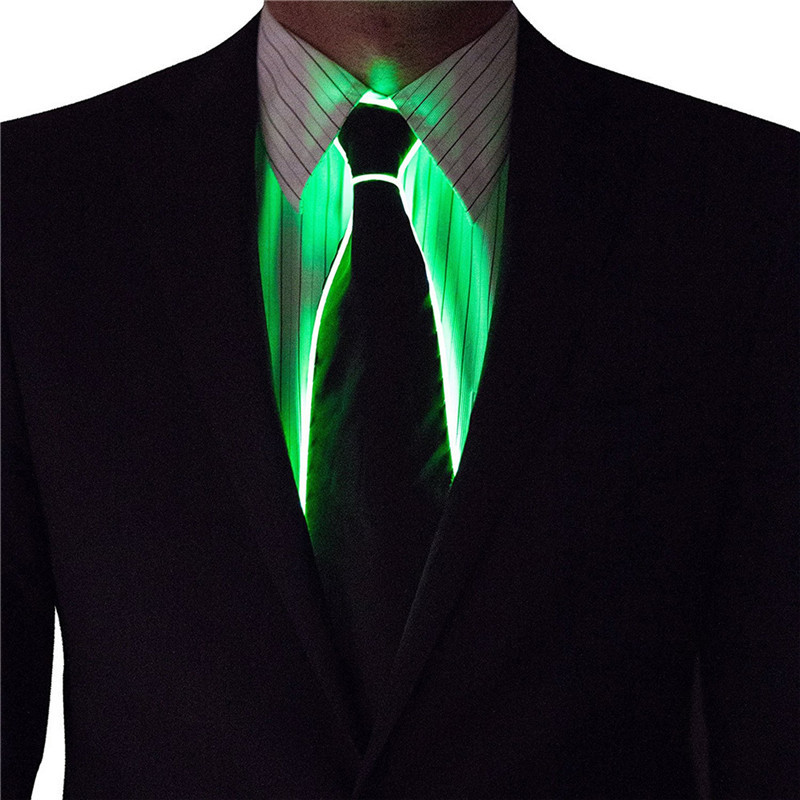 Men Glowing Tie EL Wire Neon L - огляд і ціна Led El Wire