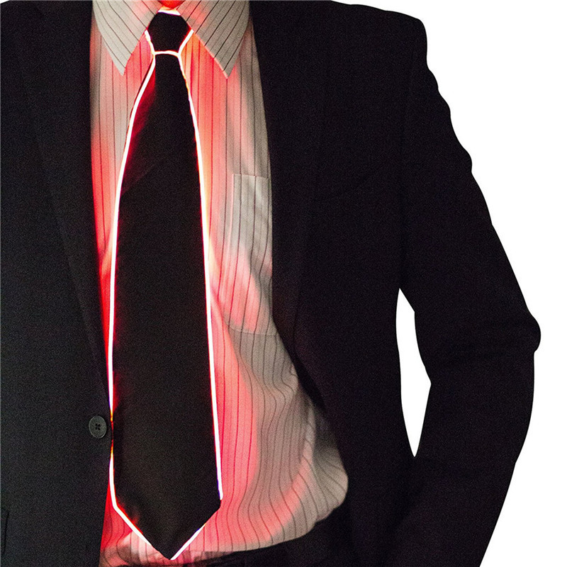 Men Glowing Tie EL Wire Neon L - огляд і ціна Led El Wire