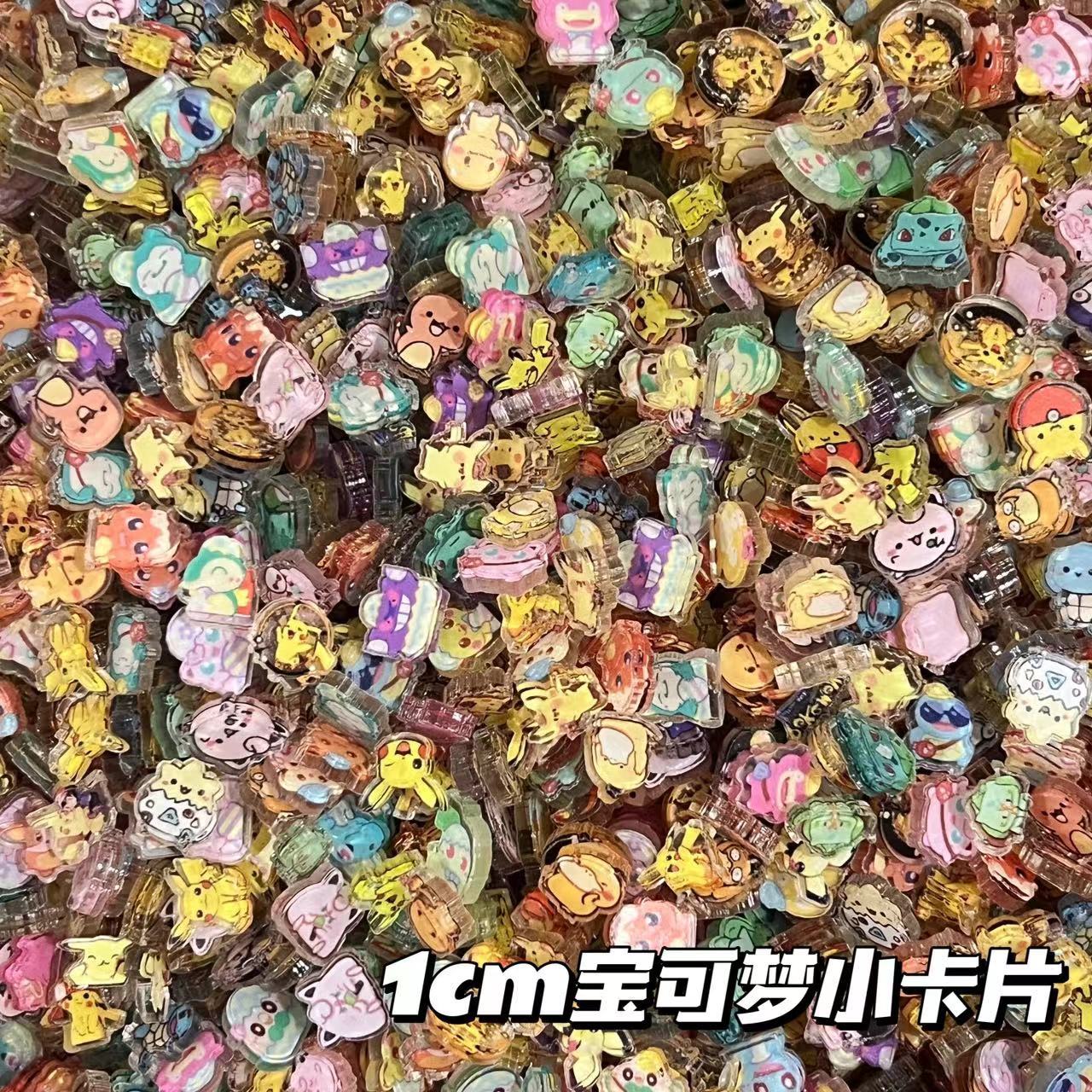 1cm 2cm Pokémon small acrylic  - огляд і ціна Cosplay Prop Diy