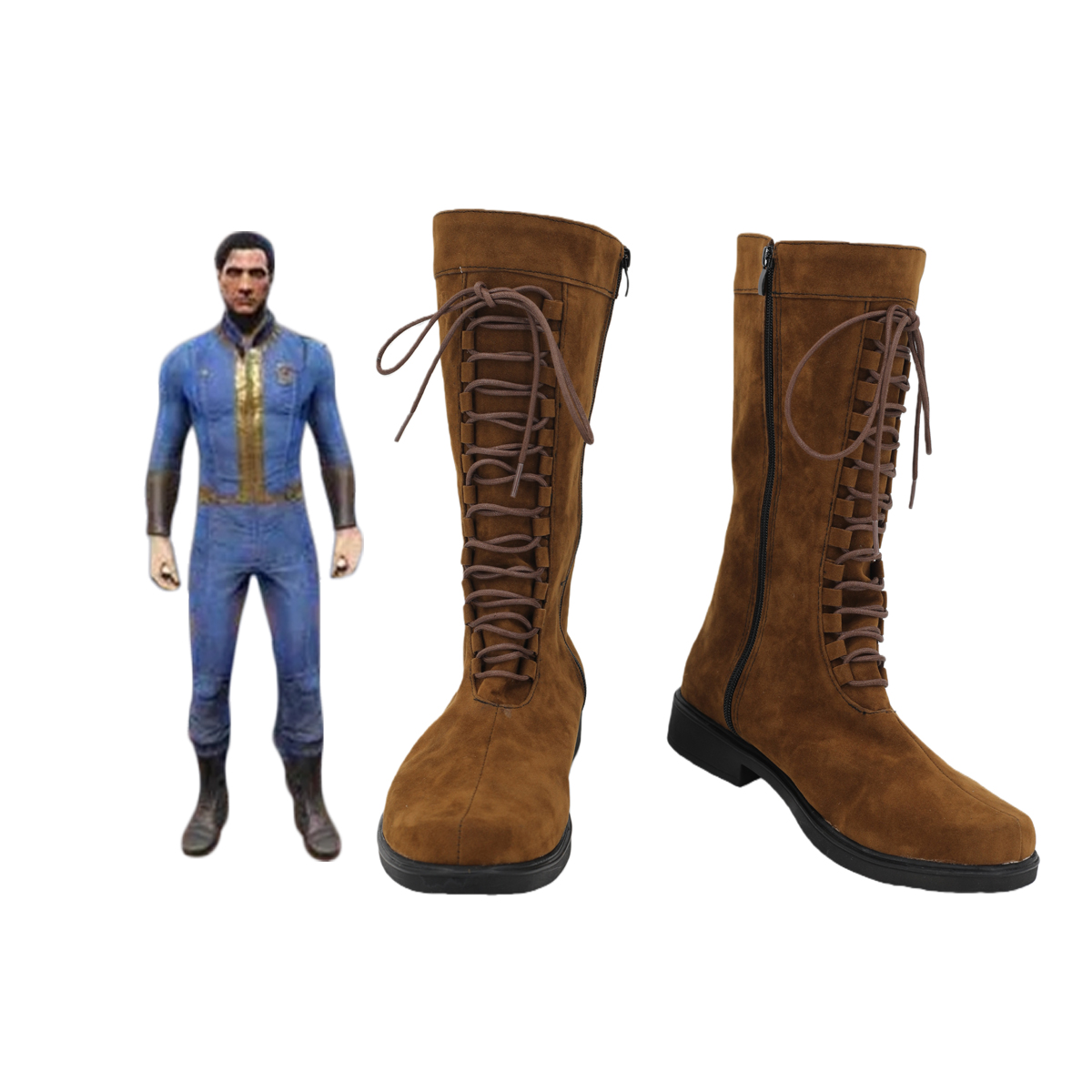 Fallout 4 Vault Suit Cosplay S - огляд і ціна Fallout Cosplay Prop