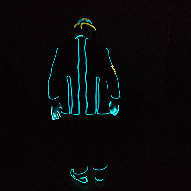 EL Wire Glowing Jazz Dance Cos - огляд і ціна Led El Wire