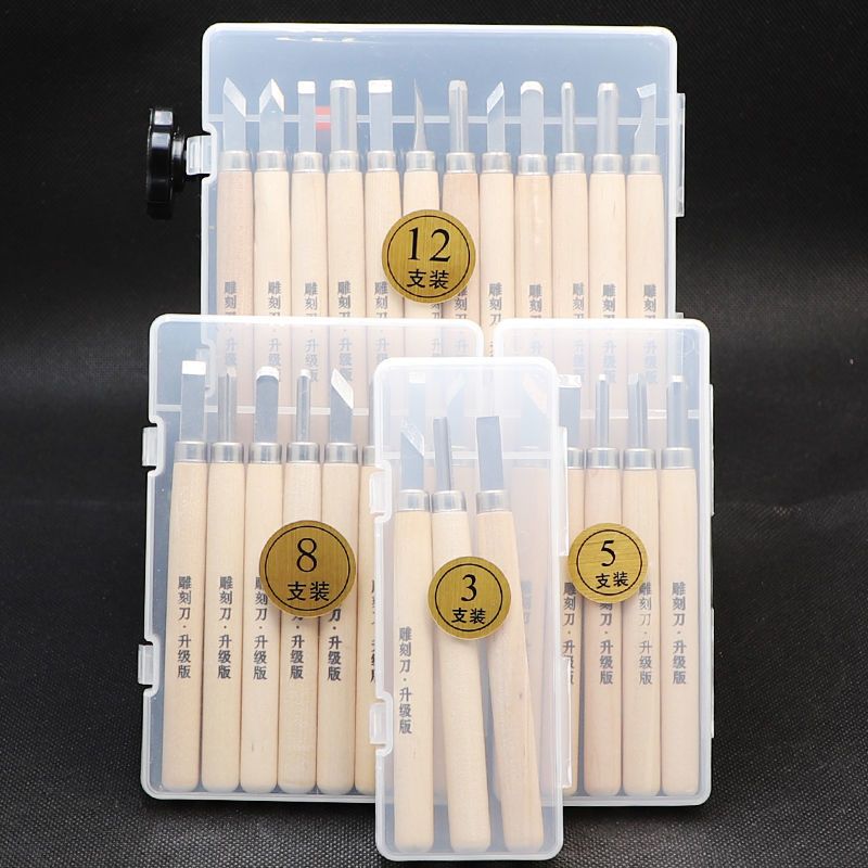 Carving Knife Set Woodblock Ru - огляд і ціна Craft Knife Set
