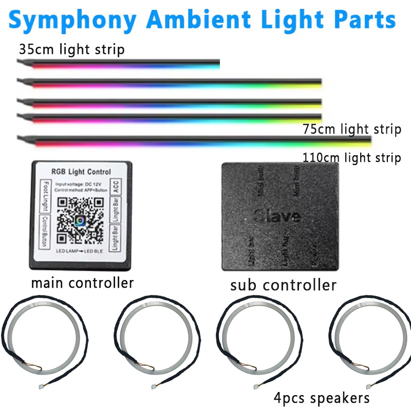 18/22 IN 1 Atmosphere Lamp Par - огляд і ціна Led El Wire