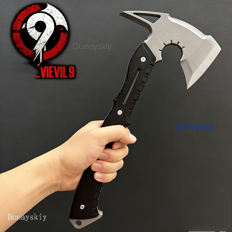 Re9 REQ Leon Cosplay Evil Requ - огляд і ціна Cosplay Prop Axe
