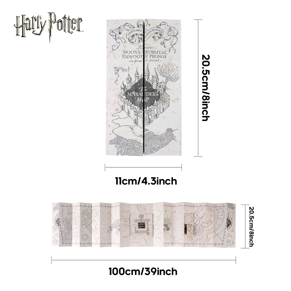 1PC Map Of The Marauder's Scho - огляд і ціна Cosplay Prop