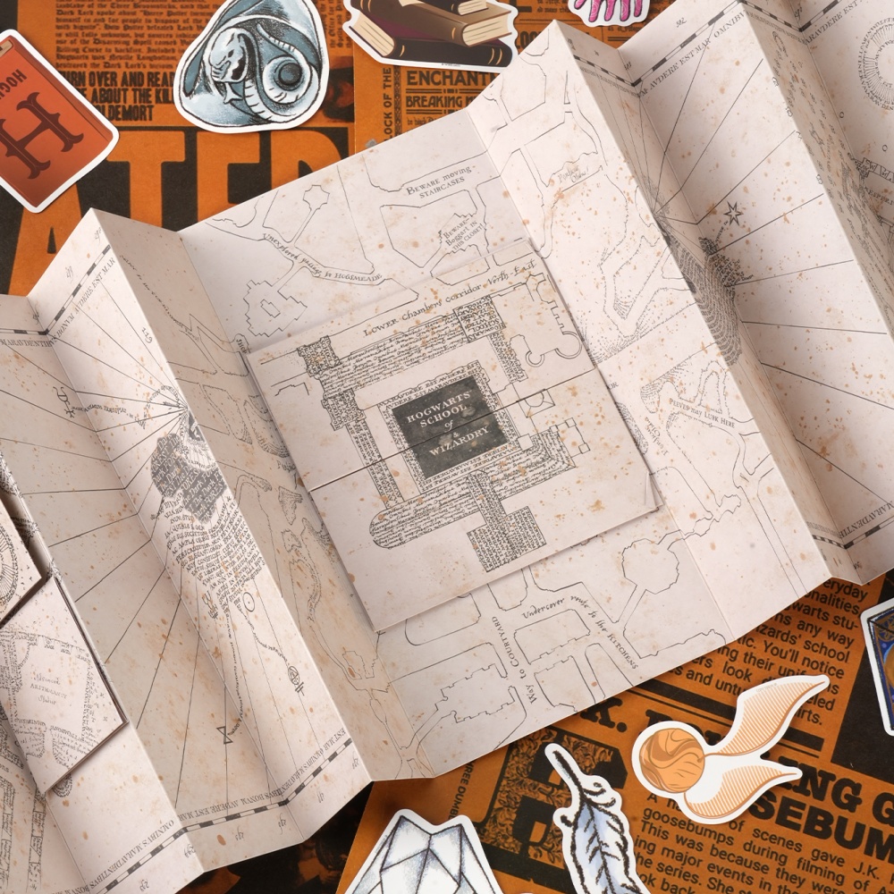 1PC Map Of The Marauder's Scho - огляд і ціна Cosplay Prop